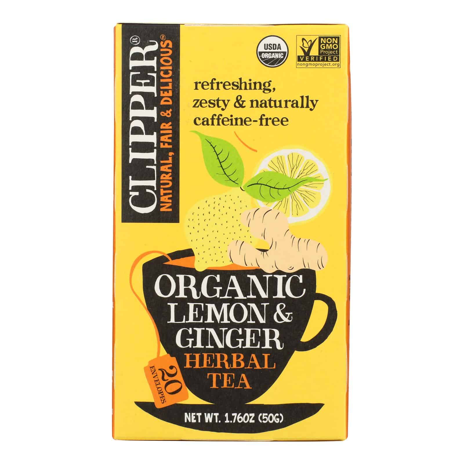 Clipper Tea - Organic Tea - Main Squeeze - Case of 6 - 20 Bags - Image 3