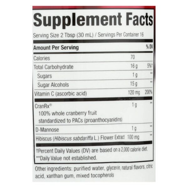 Nature's Way - Cranberry Rx - Liquid Cranberry - Extra Strength - 16 oz - Image 2