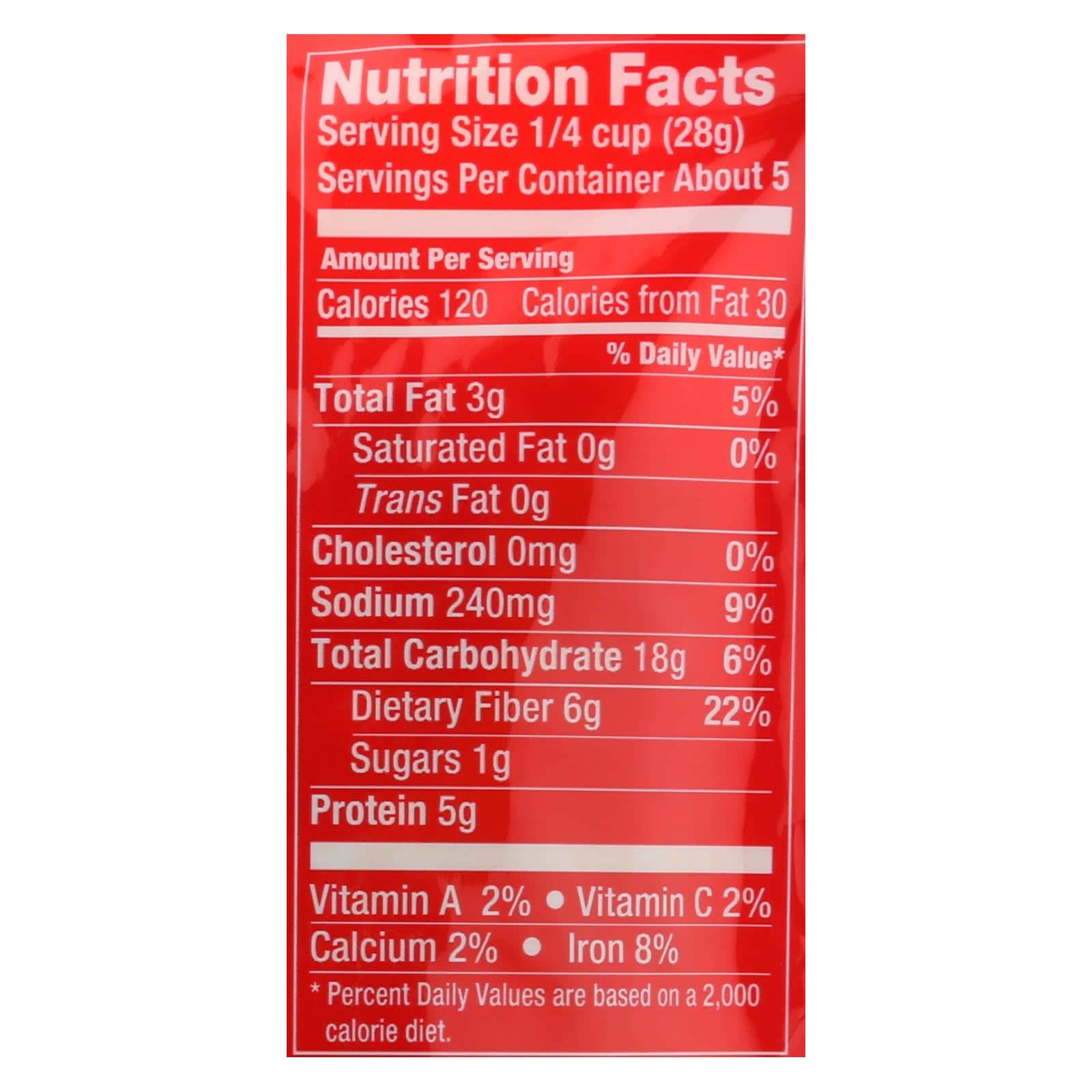 Biena Chickpea Snacks - Barbeque - Case of 8 - 5 oz. - Image 2