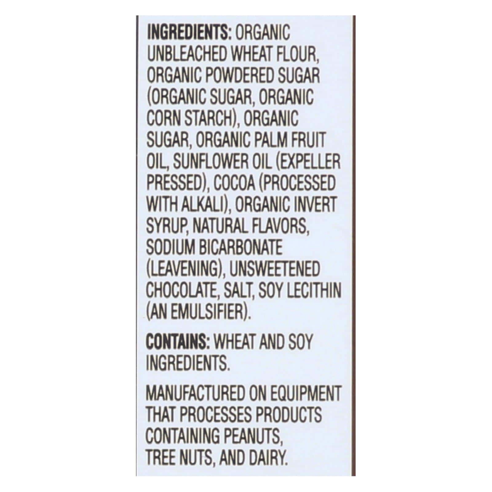 Newman's Own Organics Creme Filled Cookies - Chocolate - Case of 6 - 13 oz.