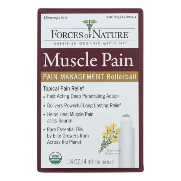 Forces Of Nature - Muscle Pain Management - 1 Each - 4 ML