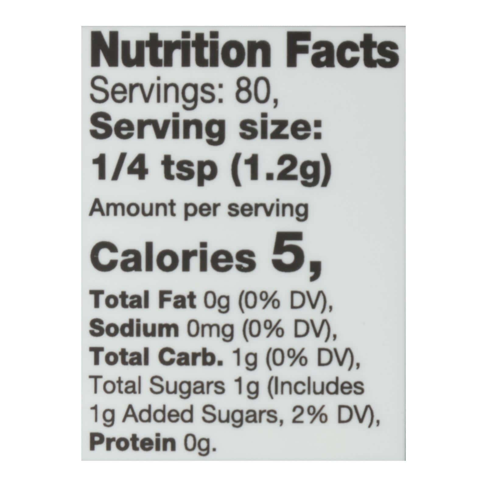 Watkins - Seasoning Vanilla Powder - Case of 3-3.4 OZ