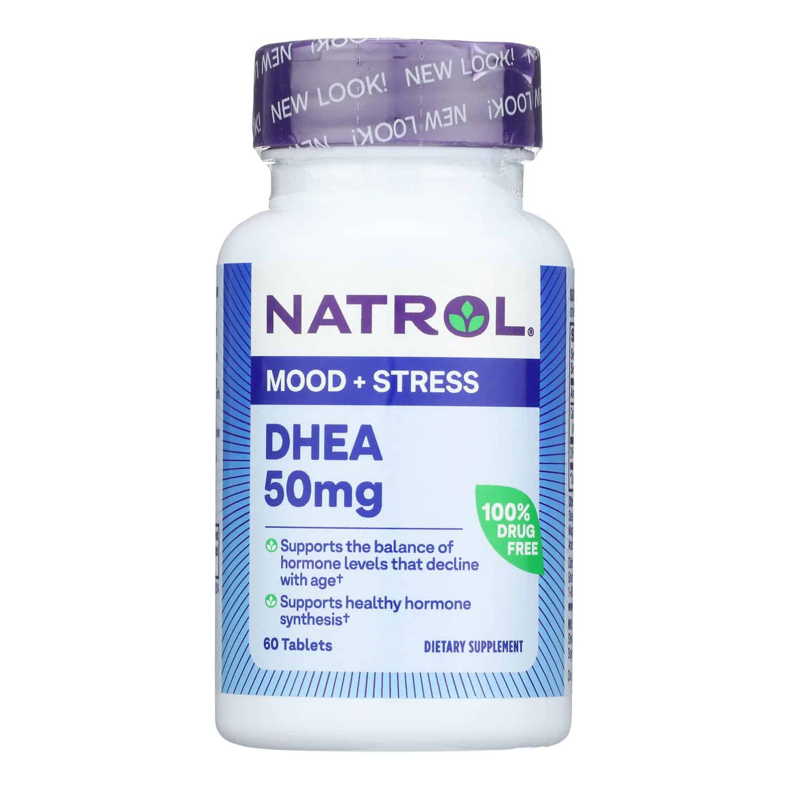 Natrol DHEA - 50 mg - 60 Tablets - Image 2