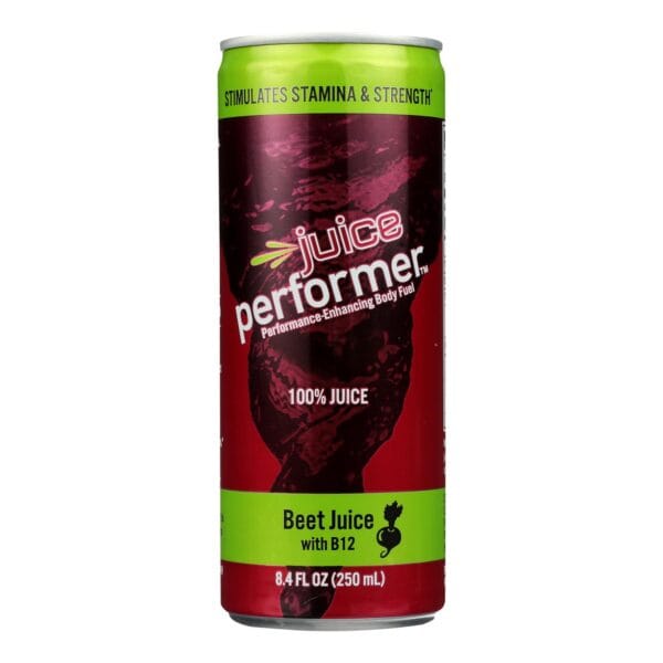 Beet Performer Beet Juice - B12 - Case of 12 - 8.4 FL oz. - Image 2