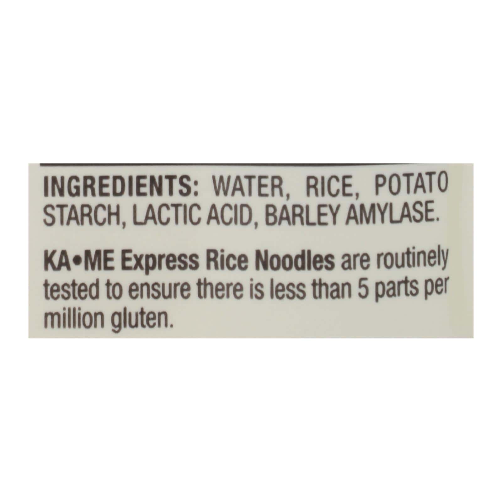 Ka-Me Pad Thai Express Rice Noodles - Case of 6 - 10.6 OZ - Image 2