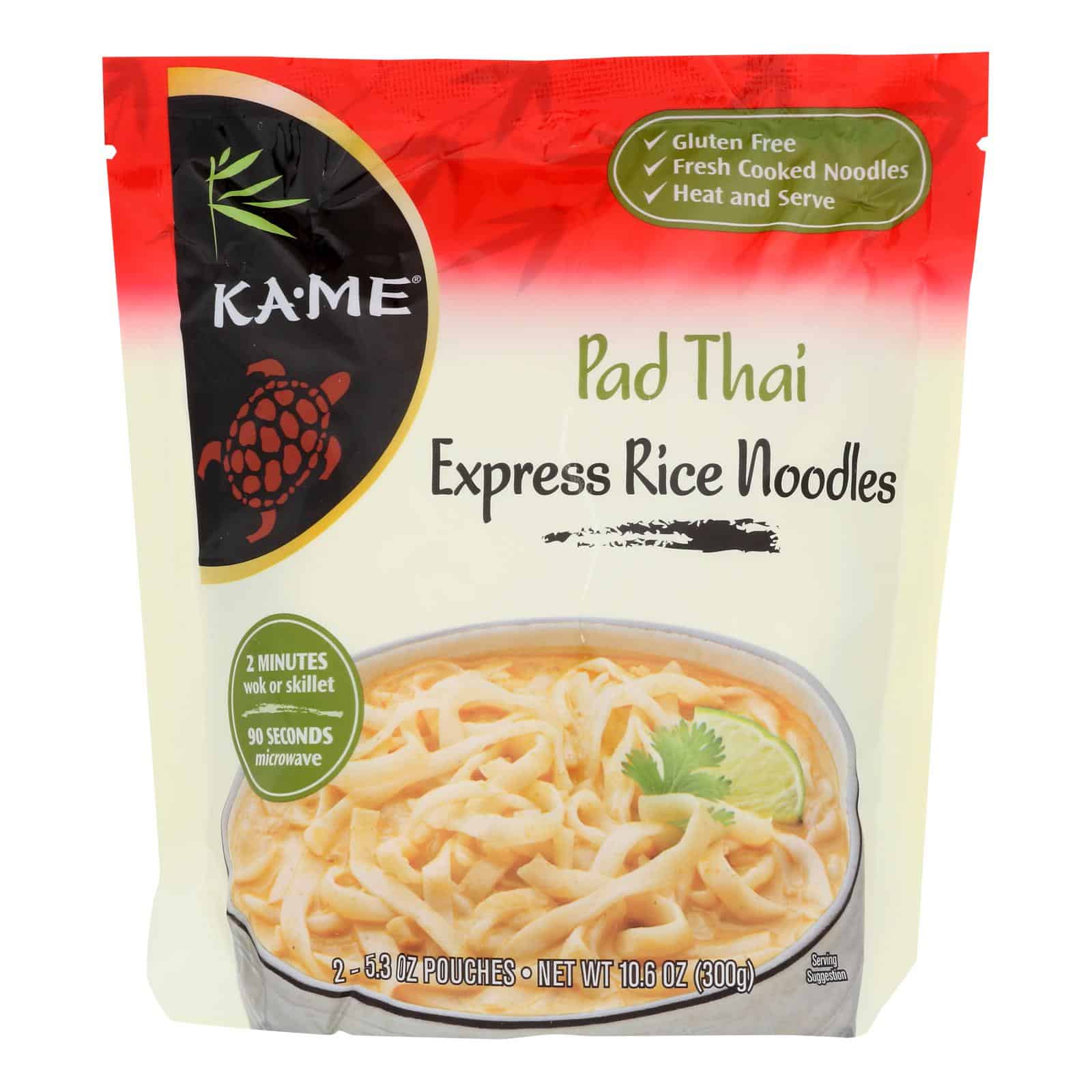 Ka-Me Pad Thai Express Rice Noodles - Case of 6 - 10.6 OZ - Image 3