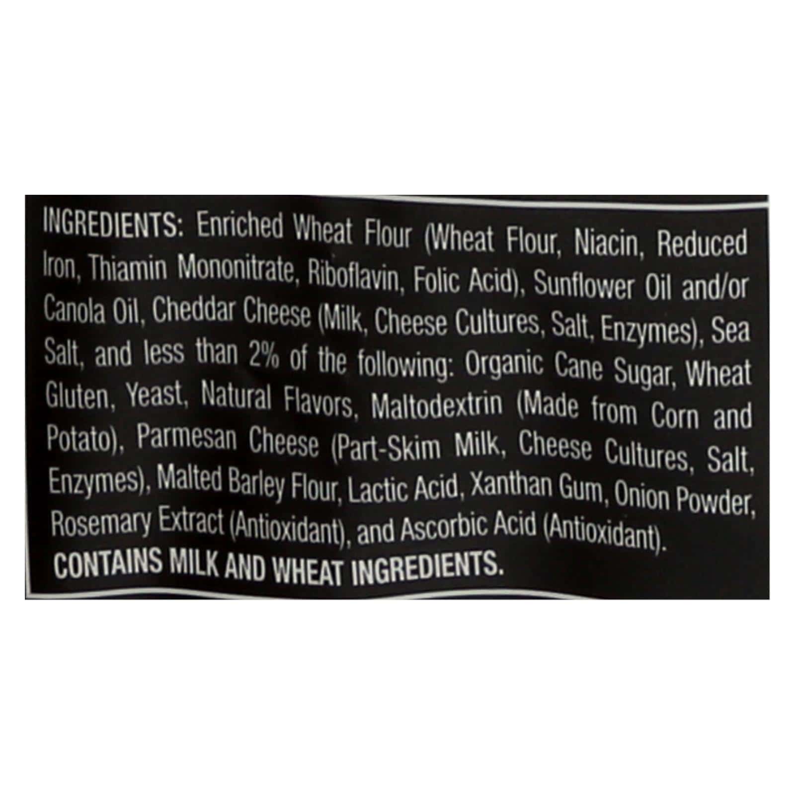 Stacy's Pita Chips - Toasted Cheddar - Case of 12 - 7.33 oz. - Image 2