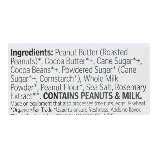 Theo Chocolate Peanut Butter Cups - Milk Chocolate - 1.3 oz - Case of 12 - Image 2