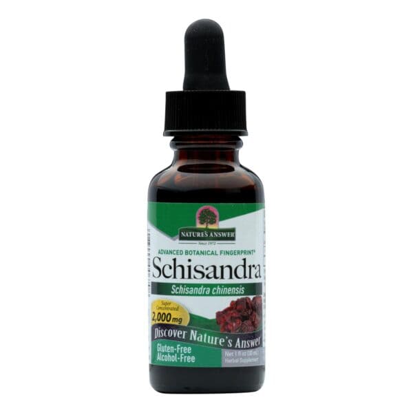 Nature's Answer - Schisandra Berry Alcohol Free - 1 fl oz - Image 2