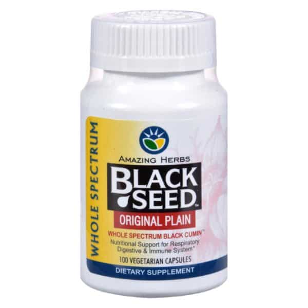 Amazing Herbs - Black Seed - 100 Capsules - Image 3