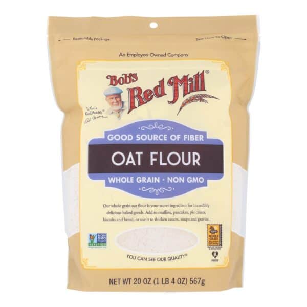 Bob's Red Mill - Flour Oat Whole Grain - Case of 4-20 OZ - Image 3