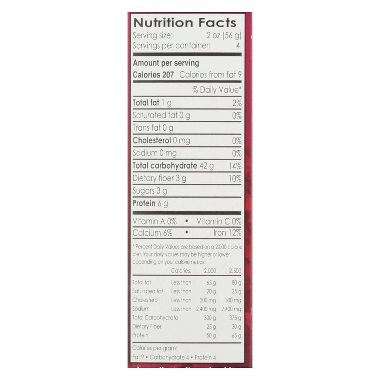 Andean Dream Gluten Free Organic Fusilli Quinoa Pasta - Case of 12 - 8 oz. - Image 3