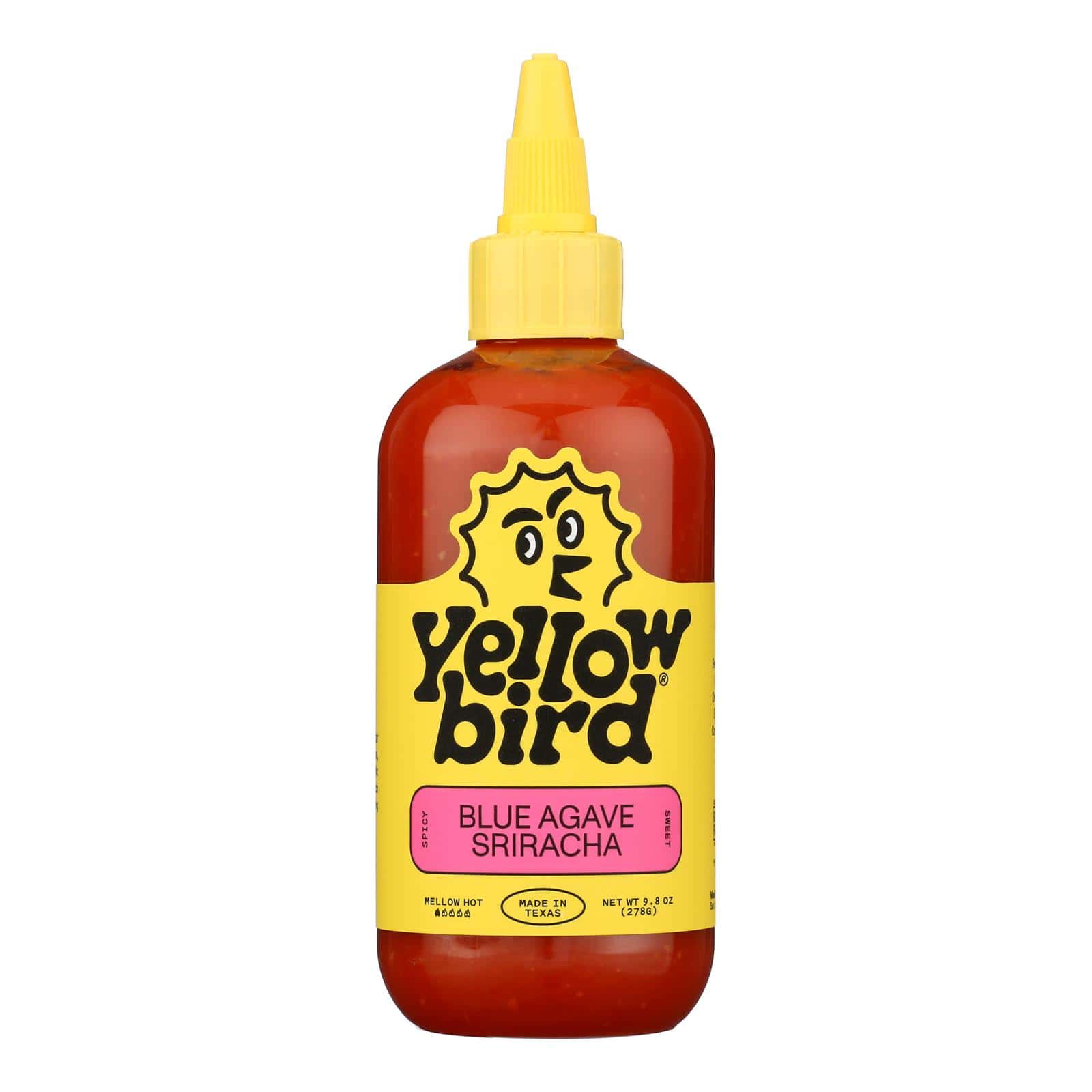 Yellowbird Sauce - Blue Agave Sriracha - Case of 6 - 9.8 oz - Image 3