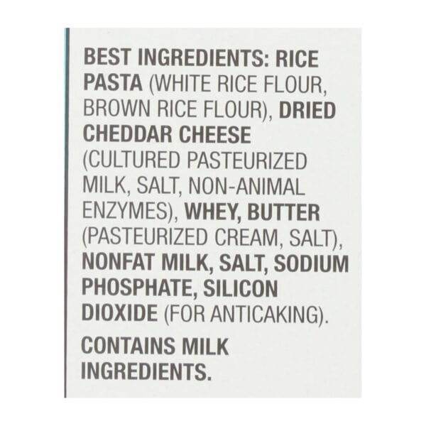 Annies Homegrown Macaroni and Cheese - Rice Shells and Creamy White Cheddar - Gluten Free - 6 oz - case of 12