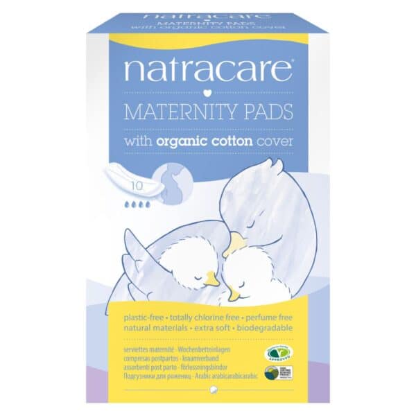 Natracare New Mother Natural Maternity Pads - 10 Pads - Image 2