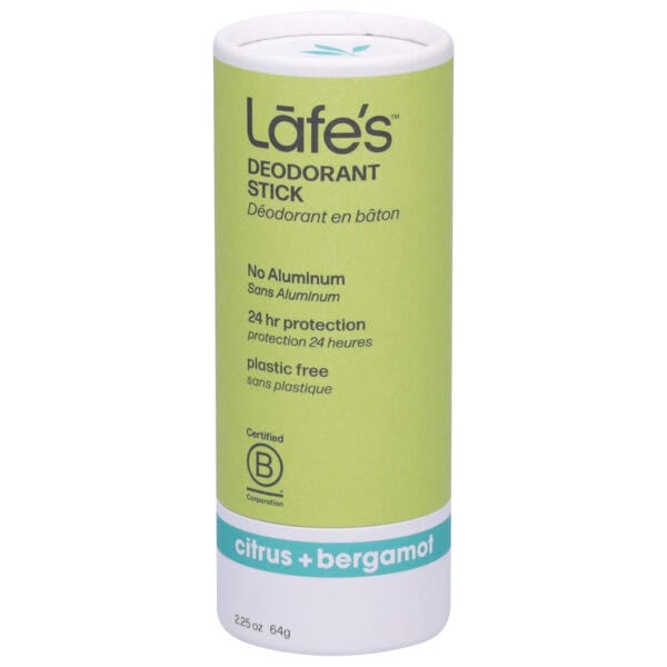 Lafe's Natural Body Care - Deod Ctrs Brgmt Plstc Fr - EA of 1-2.25 OZ - Image 2
