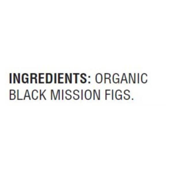 Woodstock Organic Unsweetened Black Mission Figs - Case of 8 - 10 OZ - Image 3