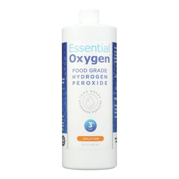 Essential Oxygen Hydrogen Peroxide - Food Grade - 32 oz