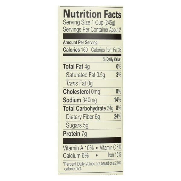 Amy's - Organic Lentil Vegetable Soup - Low Sodium - Case of 12 - 14.5 oz - Image 2