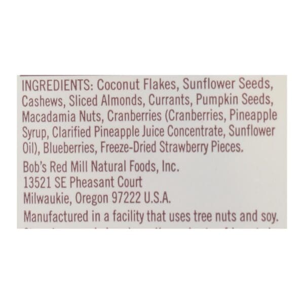 Bob's Red Mill - Cereal - Paleo Style Muesli - Case of 4 - 14 oz