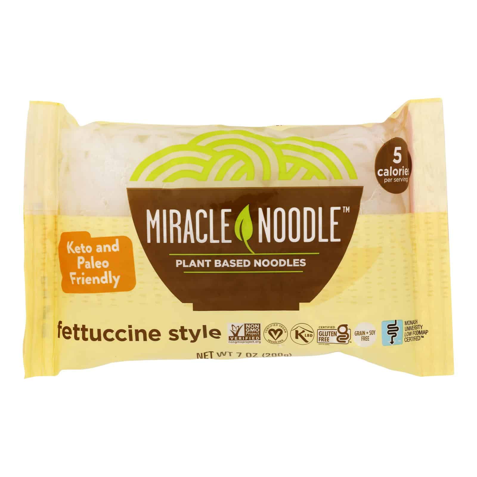 Miracle Noodle Pasta - Shirataki - Miracle Noodle - Fettuccini - 7 oz - case of 6 - Image 2