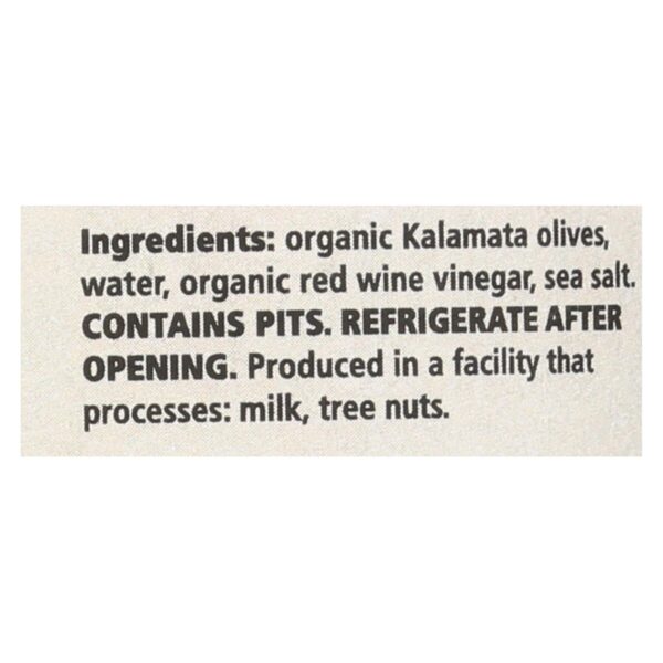 Divina - Organic Kalamata Olives - Case of 6 - 6.35 oz. - Image 3