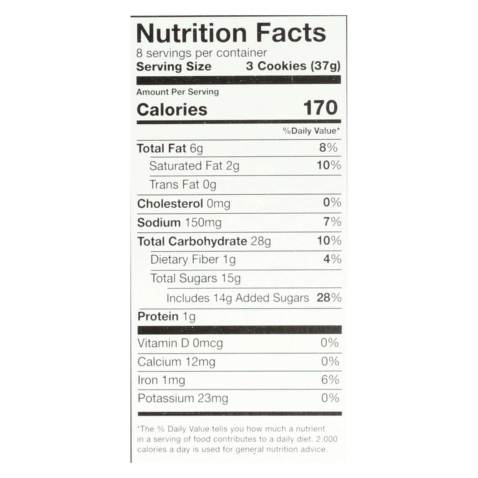 Goodie Girl Cookies - Cookies - Chocolate Creme - Case of 6 - 10.6 oz. - Image 2