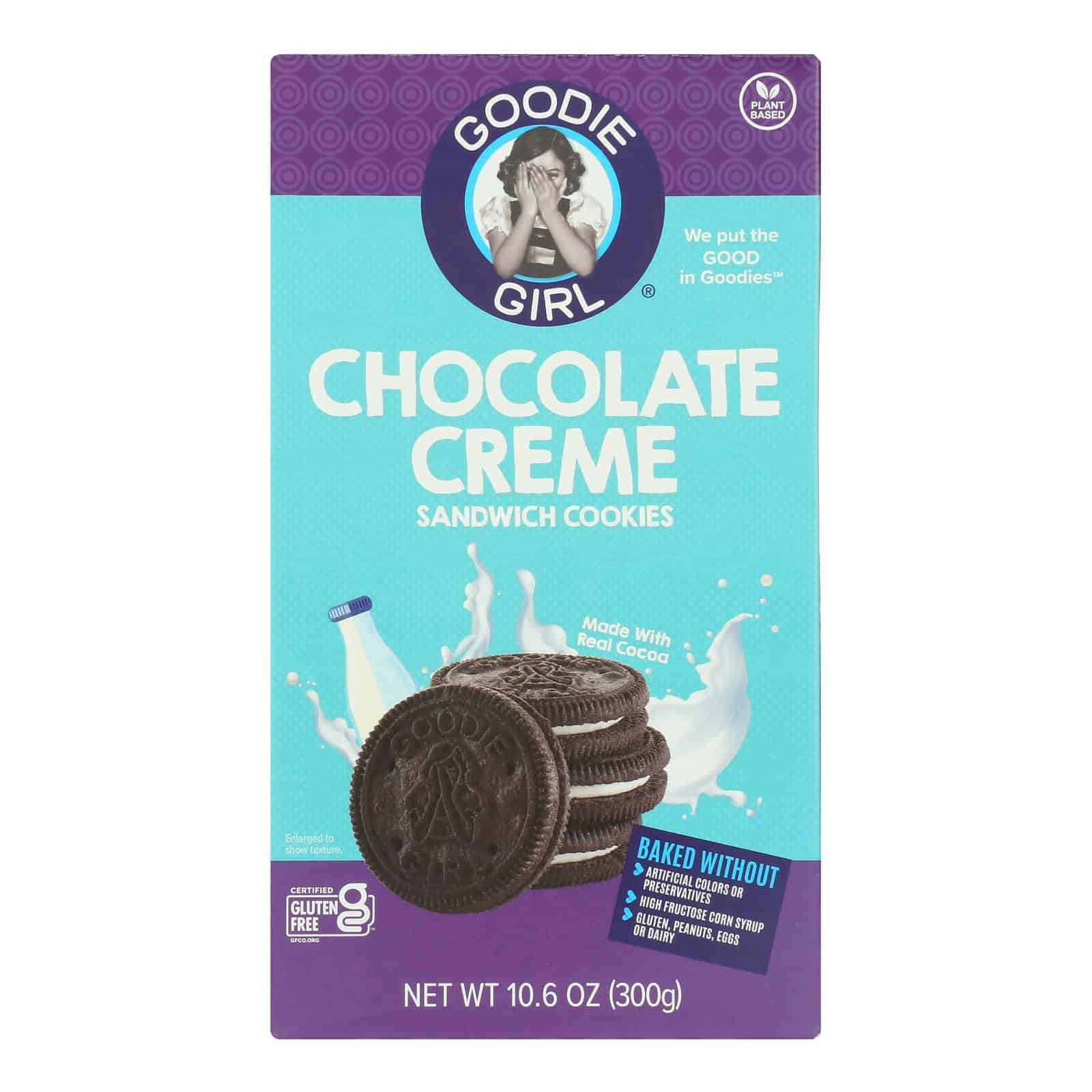 Goodie Girl Cookies - Cookies - Chocolate Creme - Case of 6 - 10.6 oz. - Image 3