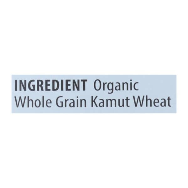 Eden Foods Organic Whole Kamut Spirals - Case of 6 - 12 oz.