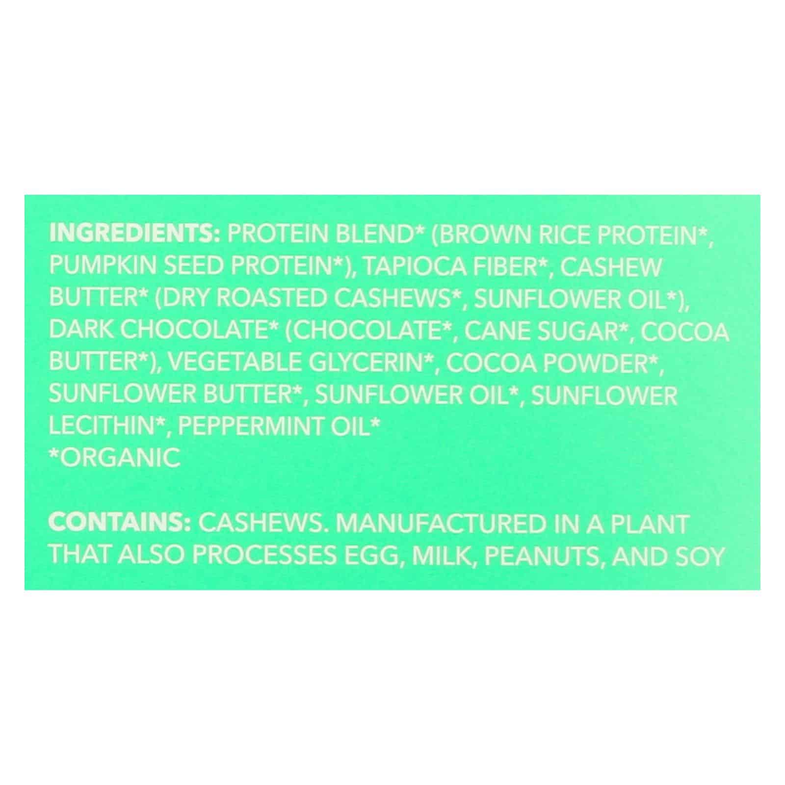 Aloha - Plt Protein Bar Chocolate Mint - Case of 12-1.98 OZ - Image 2