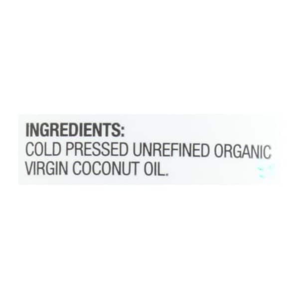 Spectrum Naturals Organic Unrefined Coconut Oil - Case of 12 - 14 Fl oz. - Image 2