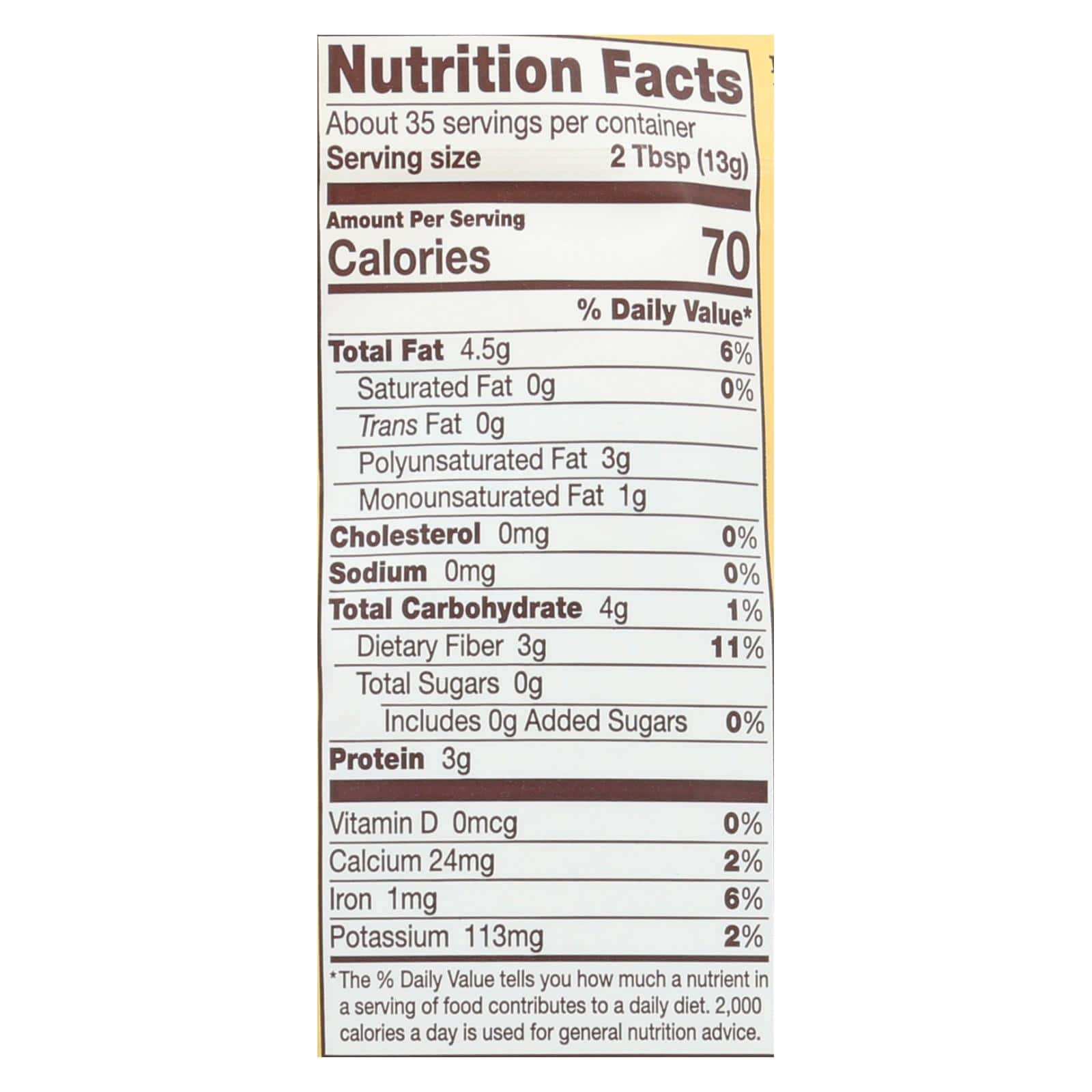 Bob's Red Mill - Organic Flaxseed Meal - Golden - Case of 4 - 16 oz - Image 2