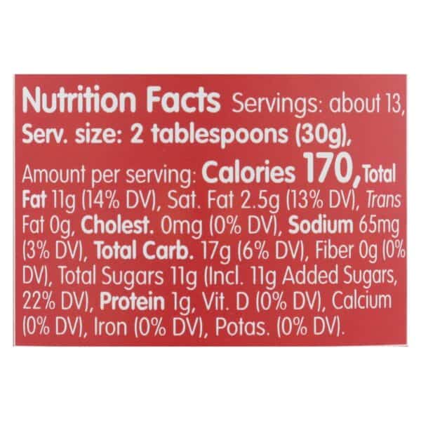Biscoff Cookie Butter Spread - Peanut Butter Alternative - 13.4 oz - case of 8 - Image 2