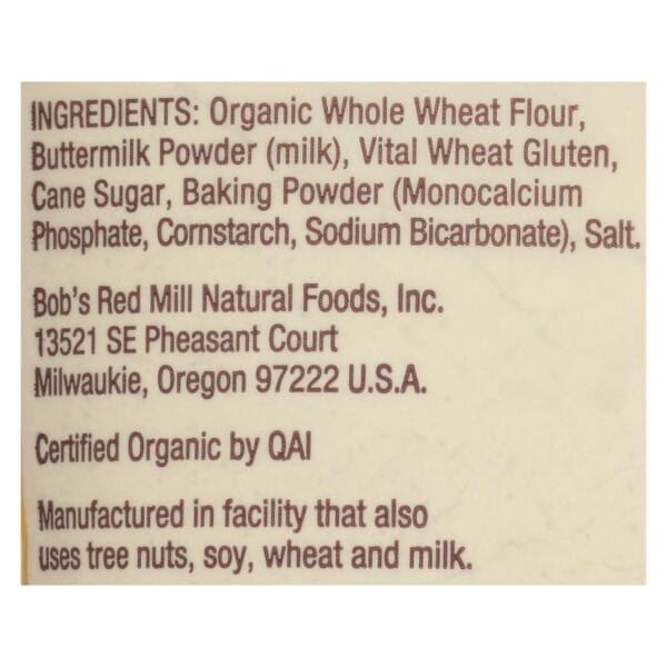 Bob's Red Mill - Pancake/waffle Btrmlk - Case of 4 - 24 OZ - Image 3
