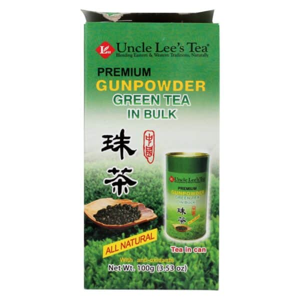 Uncle Lee's Premium Gunpowder Green Tea in Bulk - 5.29 oz - Image 2