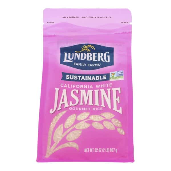 Lundberg Family Farms White Jasmine Rice - Case of 6 - 2 lb.