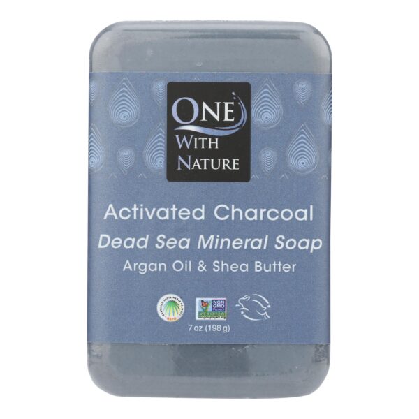 One With Nature - Bar Soap Actvtd Charcoal - 1 Each 1-7 OZ