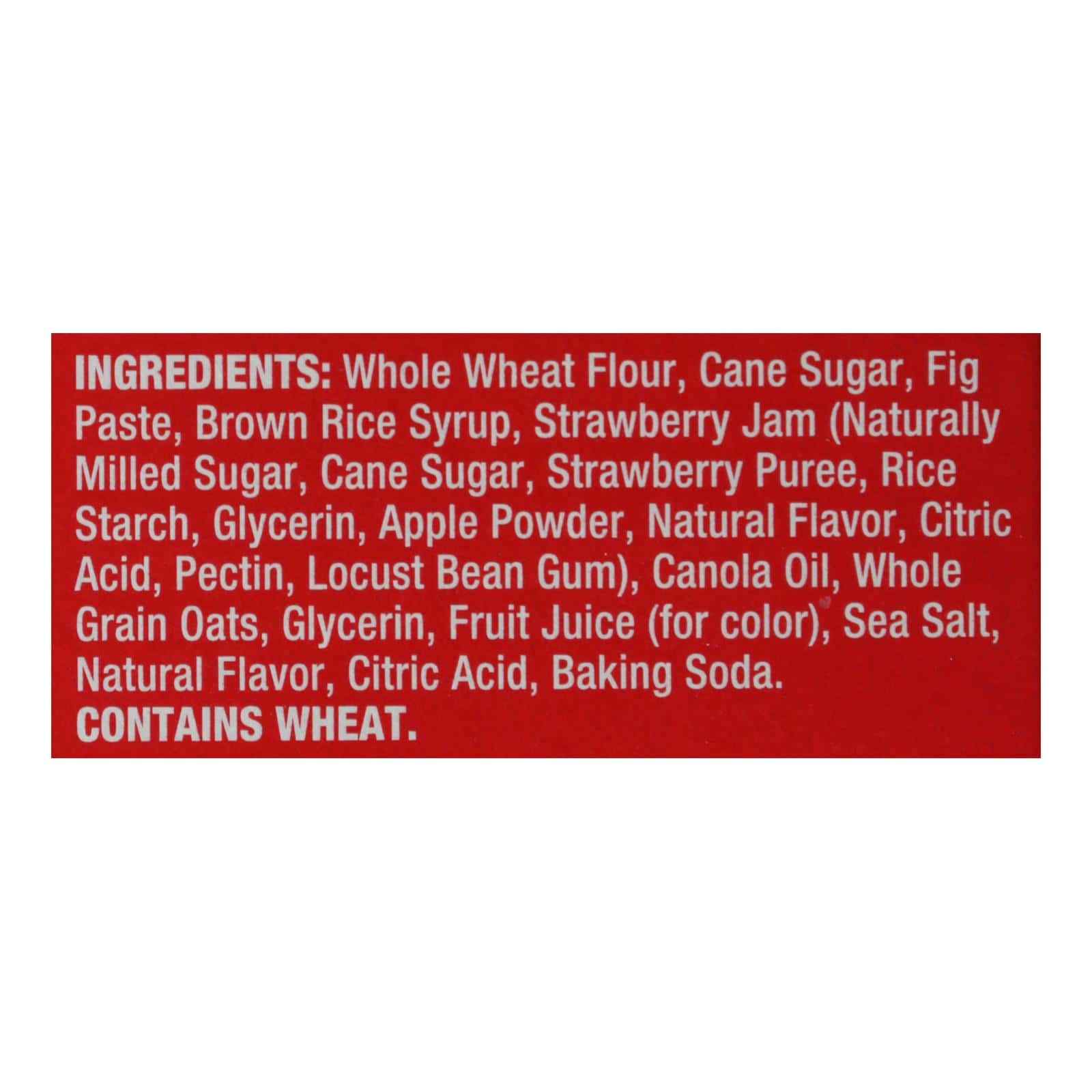 Nature's Bakery Stone Ground Whole Wheat Fig Bar - Strawberry - Case of 6 - 2 oz. - Image 3