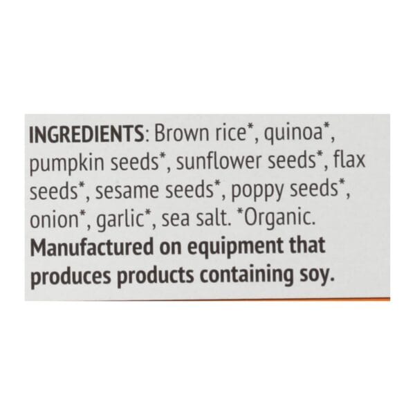 Mary's Gone Crackers Super Seed - Everything - Case of 6 - 5.5 oz. - Image 2