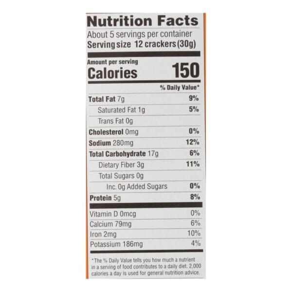 Mary's Gone Crackers Super Seed - Everything - Case of 6 - 5.5 oz.