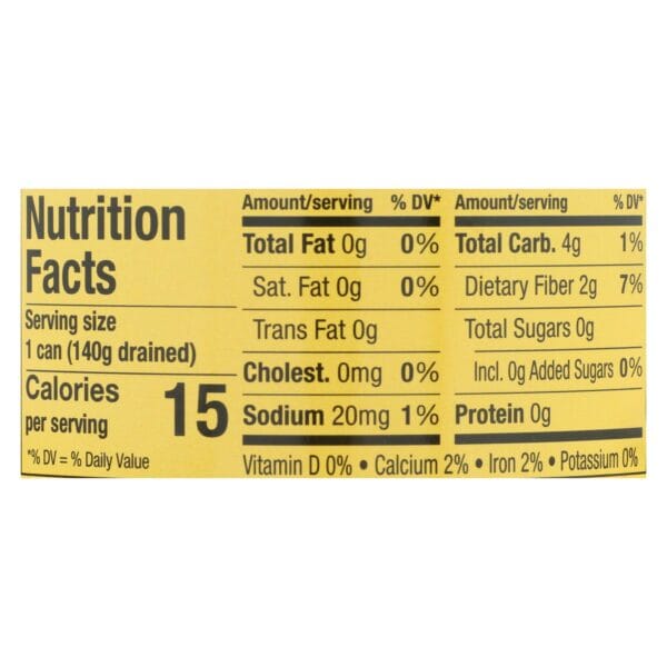 Reese Bamboo Shoots - Sliced - Case of 24 - 8 oz - Image 2