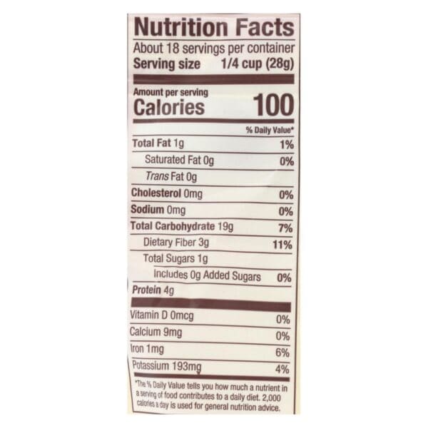 Bob's Red Mill Organic Whole Grain - Case of 4 - 18 OZ - Image 2