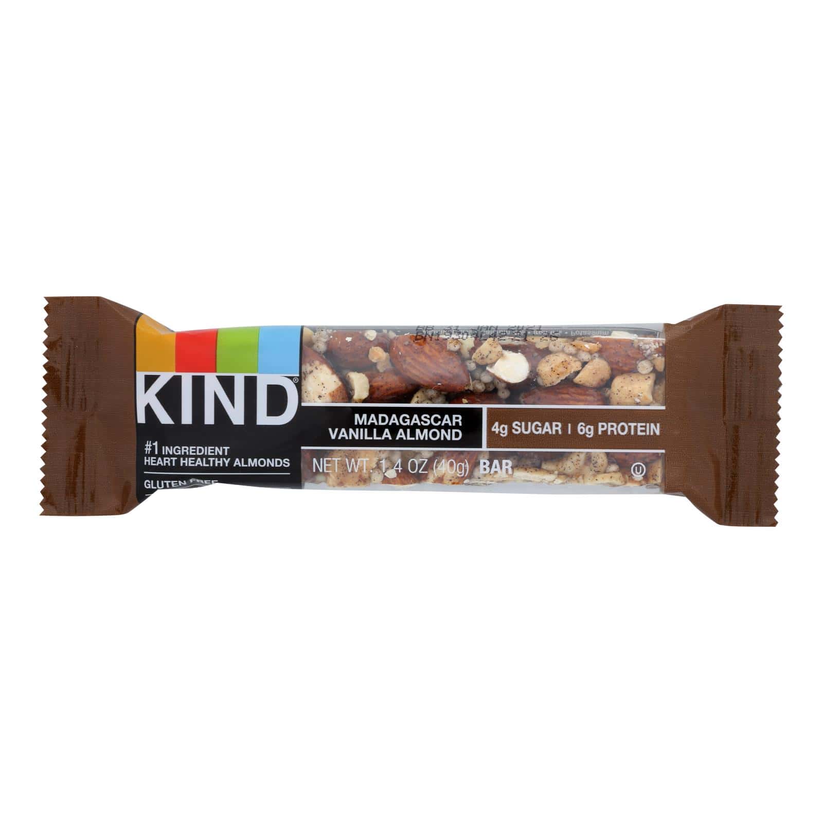 Kind Bar - Madagascar Vanilla Almond - 1.4 oz Bars - Case of 12 - Image 2