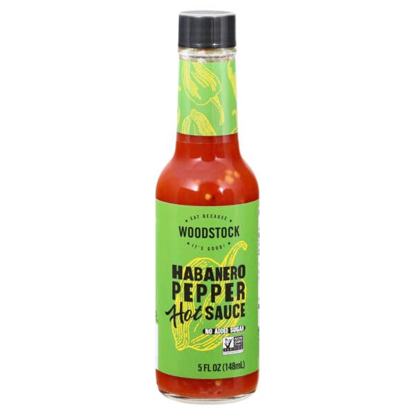 Woodstock - Hot Sauce Habanero Pepper - Case of 12-5 FZ - Image 2