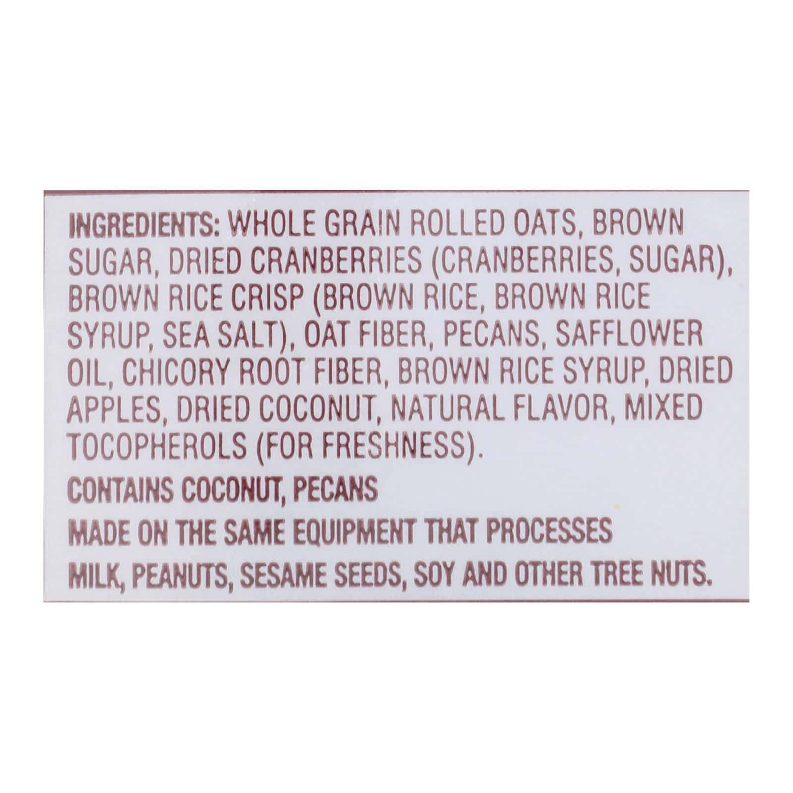 Back To Nature Cranberry Pecan Granola - Whole Grain Rolled Oats with Tart Cranberries and Crunchy Pecans - Case of 6 - 11 oz. - Image 3