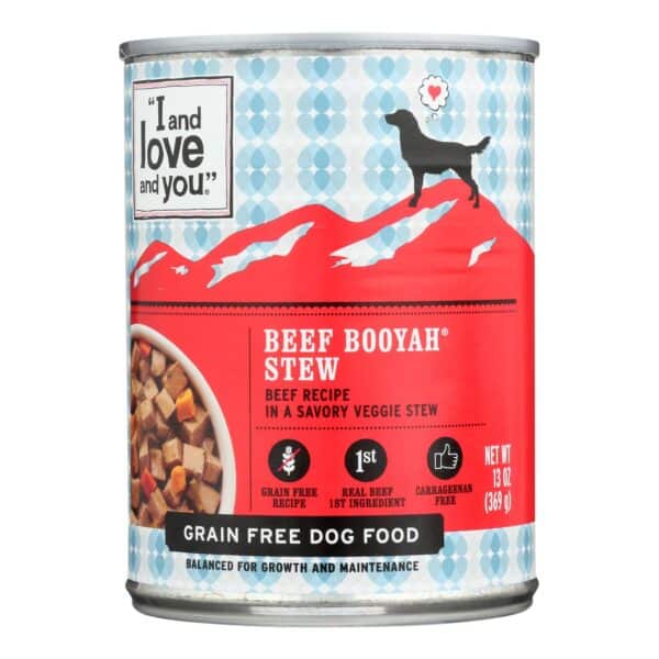 I and Love and You Beef Booyah Stew - Wet Food - Case of 12 - 13 oz. - Image 3