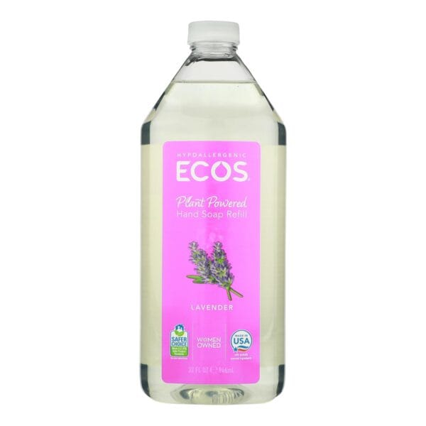Earth Friendly Hand Soap Refill - Lavender - Case of 6 - 32 FL oz. - Image 2