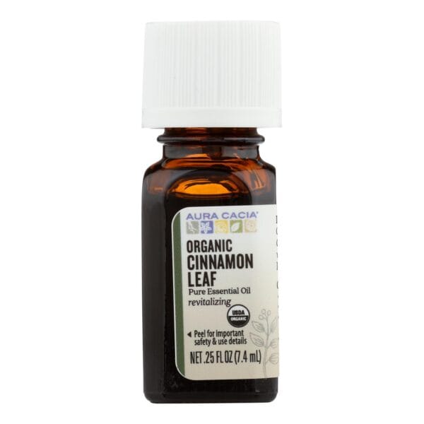 Aura Cacia - Organic Cinnamon Leaf - .25 oz - Image 2
