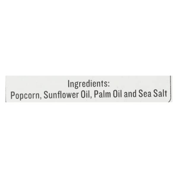 Skinnypop Popcorn - Popcorn Mirco Sea Salt - Case of 6 - 6/2.8 OZ - Image 2