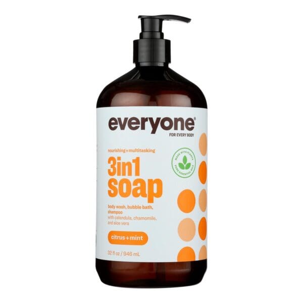 Everyone - Liquid Soap Citrus and Mint - 32 fl oz - Image 2